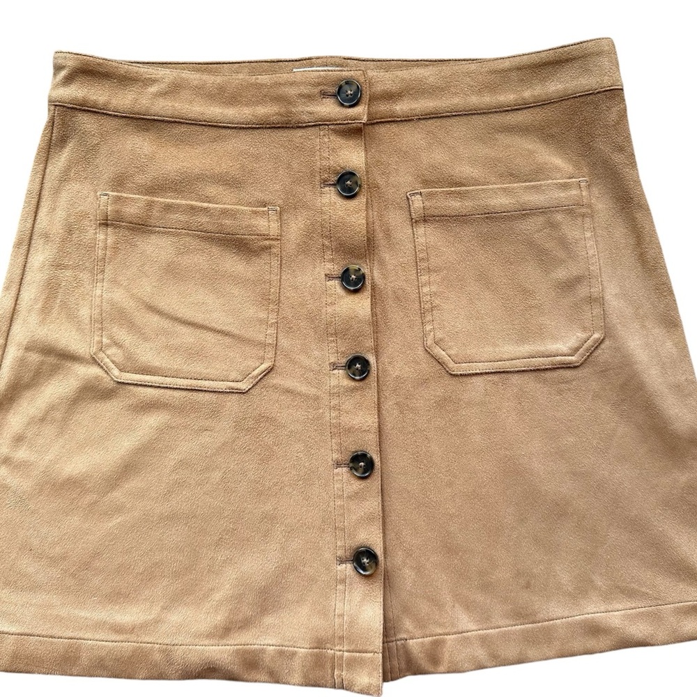 Marine Layer Suede Mini Skirt